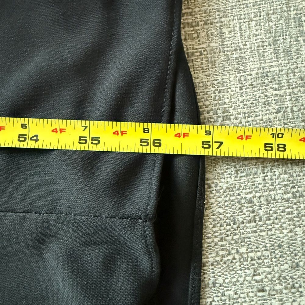 Delaru Size 5/6 Elegant Black Halter Dress with Beading Wedding Prom Occasions. - Picture 10 of 12